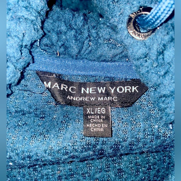 Marc Anthony New York-Women’s Performance Hooded-Teddy Fleece Jacket-XLARGE - Picture 6 of 6